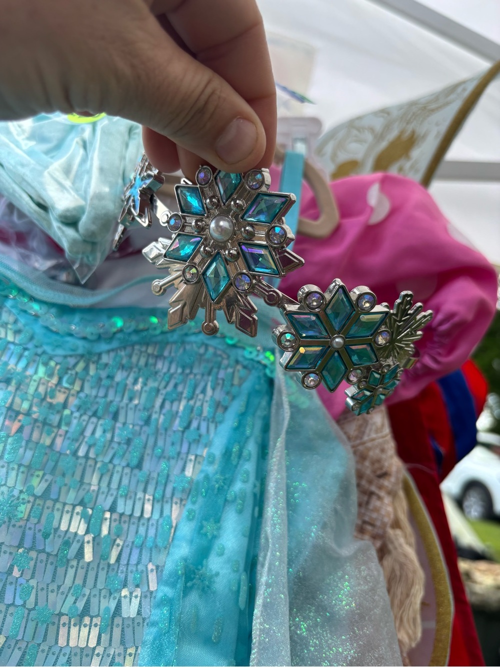 Disney Elsa costume Girls 5/6 - Picture 4 of 5